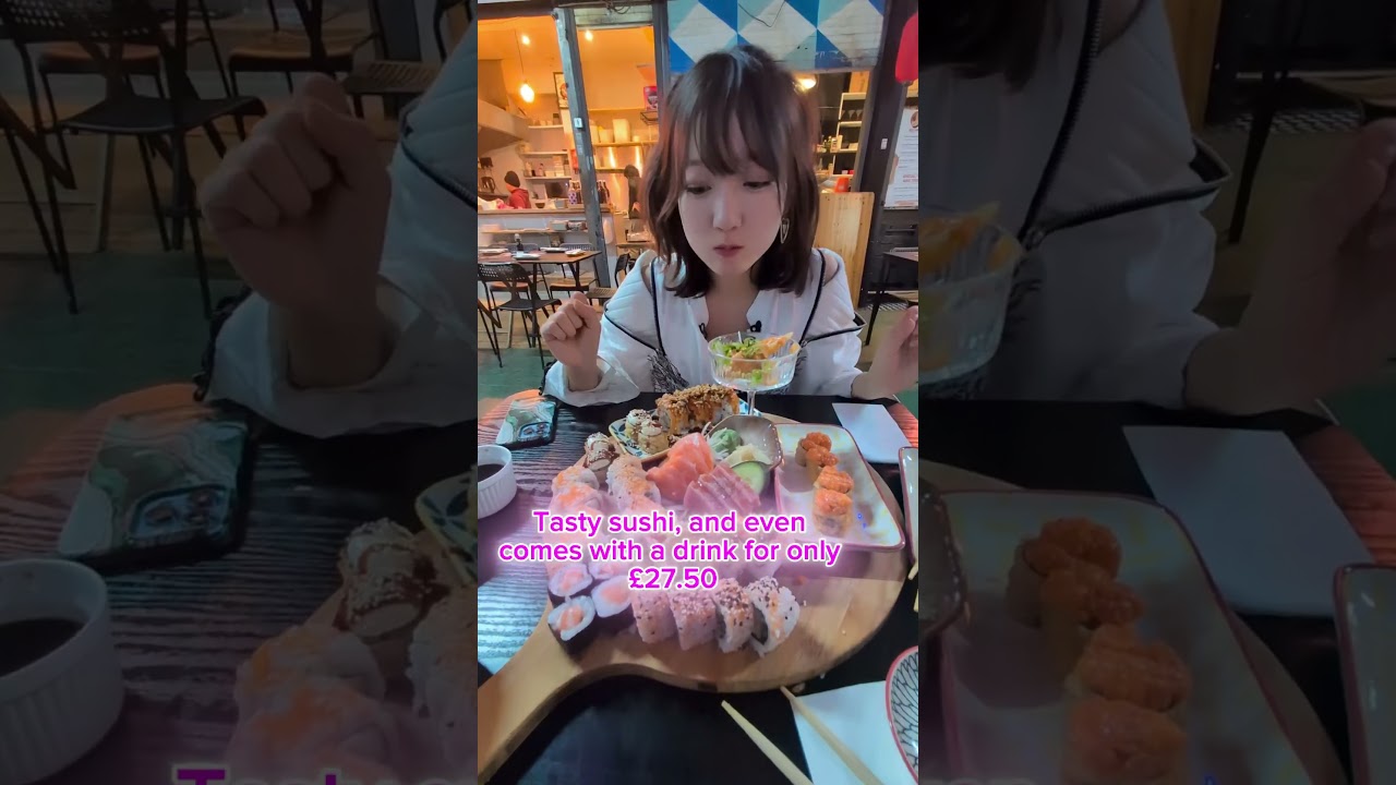 🍣Tsukiji Sushi Fusion 📍Unit 68, Broadway Market, 29 Tooting High St, Broadway SW17 0R #PR #London