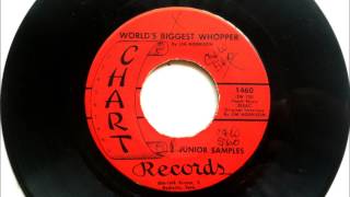 Worlds Biggest Whopper , Junior Samples , 1967 Vinyl 45RPM