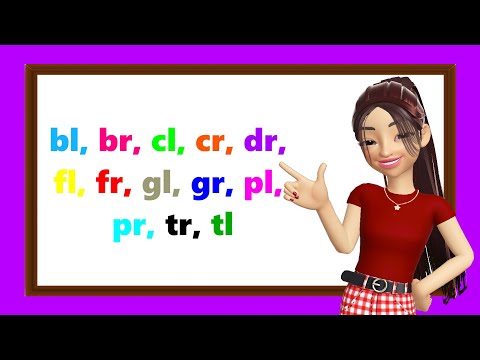 The consonant clusters