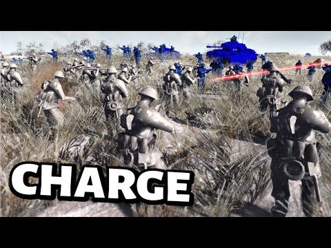 Both Armies Counter-Attack ! Army Men Huge Winter field Battle (AMOW)