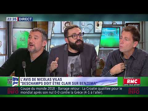 After Foot du dimanche 12/11 – Partie 2/6 - L'avis tranché de Nicolas Vilas sur Karim Benzema