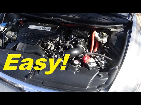2008 honda civic hybrid spark plug change