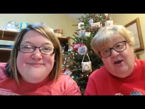 FlossTube #77 - Pam & Steph Rock Around the Christmas Tree