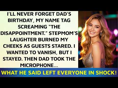 Dad’s Party Name Tag: “The Disappointment” — What Happened Next Changed the Mood