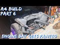 Shaved Audi Finally Gets PAINTED A4 Build Part 6