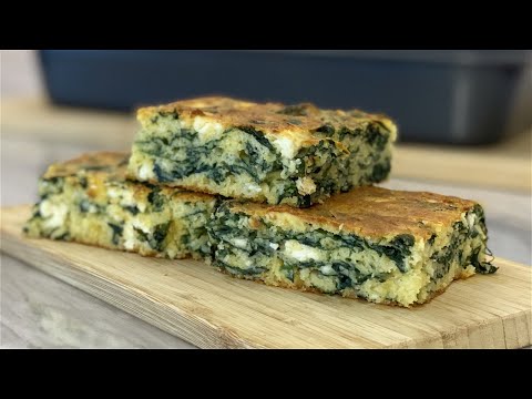 Pita "Brzi Gonzales"! Izlivena pita sa Spanacem i Sirom!