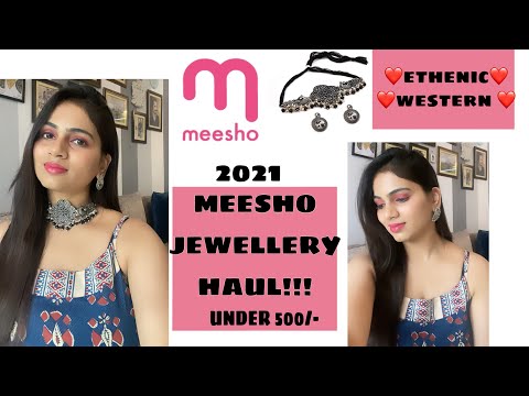 Aditi meesho jewellery haul