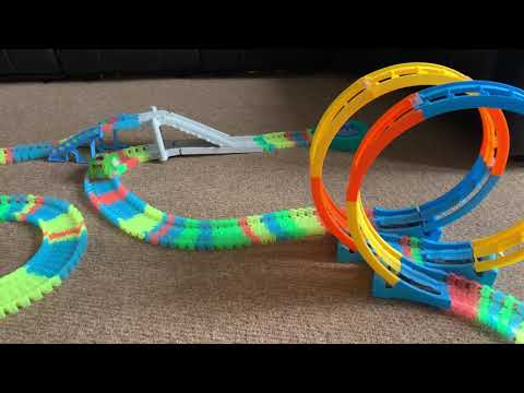 Akshaj back to old toys once again: Glow Car Track