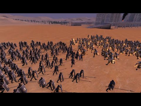 7000  Spearman's  vs 500  Soul Tyrant's | Ultimate Epic Battle Simulator |