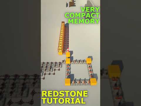 Very Compact Memory | Minecraft Redstone Tutorial