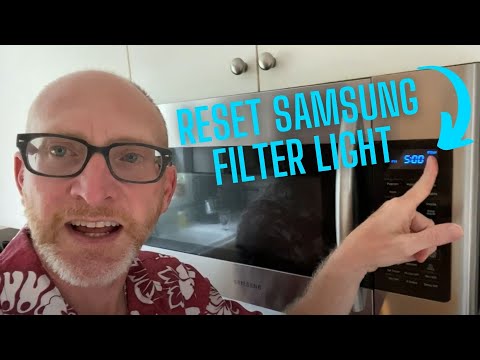 Reset Filter Indicator on Samsung Microwave/Hood