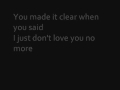 Craig David - I Just Don't Love You No More ...
