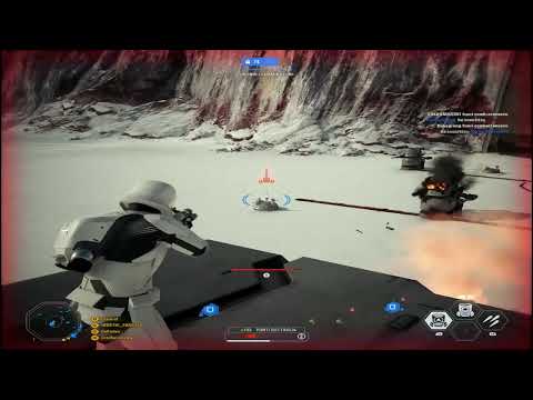 Star Wars Battlefront 2: First Order Attacks Crait – Galactic Assault Gameplay