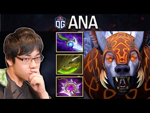 OG.ANA SMURF URSA WITH 33 KILLS - DOTA 2 7.29 GAMEPLAY