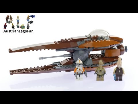 Vidéo LEGO Star Wars 7959 : Geonosian Starfighter