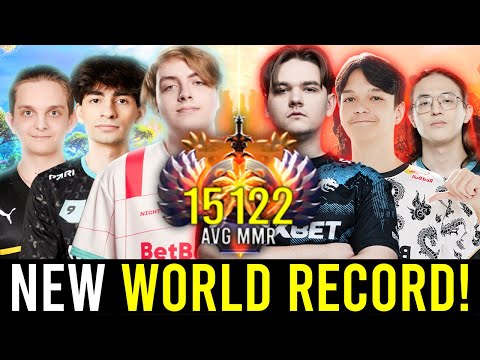 First 15K Average MMR Game in DOTA History!