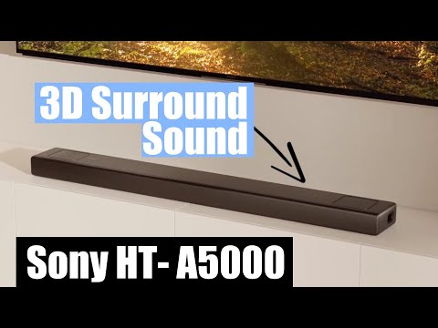 Perfekte Soundbar? 5.1.2 Kanal | 360° Sound & Dolby Atmos - Sony HT-A5000