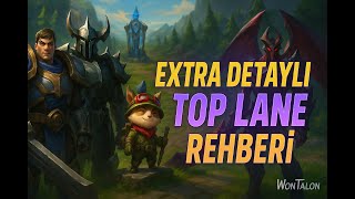 30 DAKİKADA TOP MAİN OLMAK İSTEYENLER BURAYA! | EN DETAYLI TOP LANE REHBERİ
