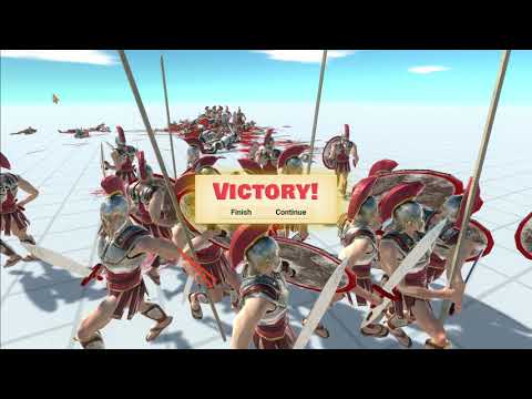 Spartans VS Faction Armies - Animal Revolt Battle Simulator
