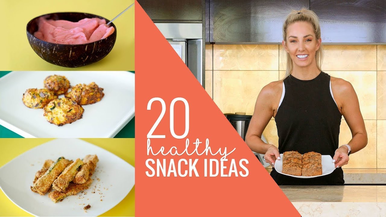 20 HEALTHY SNACKS!