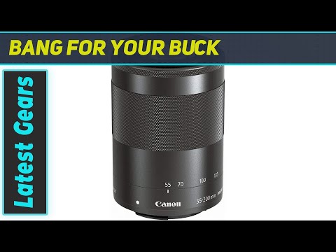 Canon EF-M 55-200mm f/4.5-6.3 IS STM Lens Review for EOS M Series Cameras