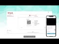 Registration Using RSA My Page