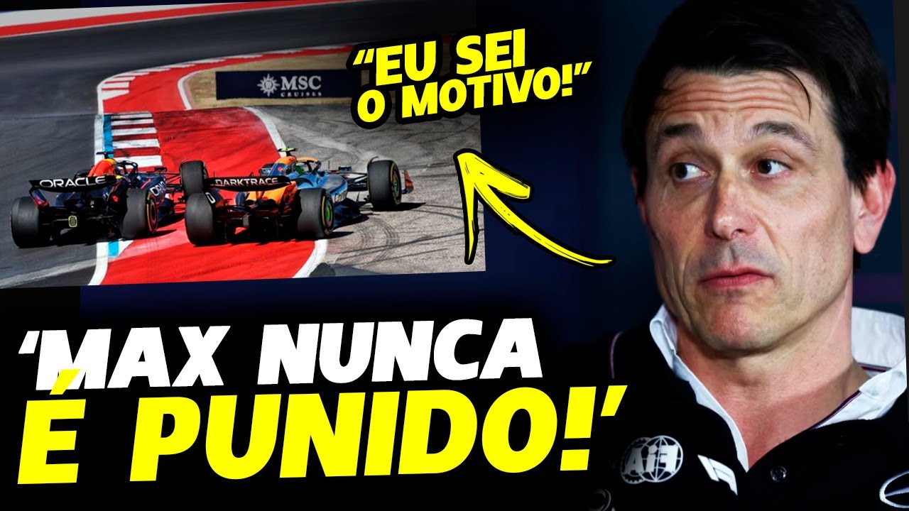 MERCEDES SE REVOLTA E CRITICA FALTA DE PUNIÇÃO "BIZARRA" PARA VERSTAPPEN | FÓRMULA 1 | GP EM CASA
