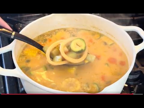 COMO HACER SOPA MARISCADA CON COCO RECETA CON SABOR A PLAYA
