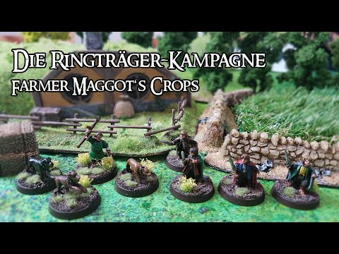 Mittelerde Tabletop - Quest of the Ringbearer - Szenario 1 - Bauer Maggots Ernte