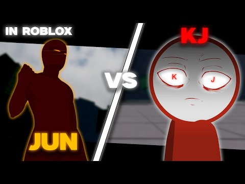 KJ VS JUN In Roblox