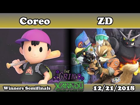 The Grind 56 Coreo (Ness) vs ZD (Falco, Fox, Incineroar) Winners Semifinals