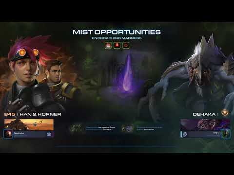 STARCRAFT 2 COOP MUTATION: ENCROACHING MADNESS | HAN AND HORNER & DEHAKA | @dehakaburger5410