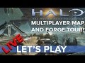 Halo: The Master Chief Collection - Multiplayer Map + Forge Tour - Eurogamer Let's Play LIVE