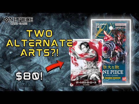Pulling 2 ALT ARTS 😬 One Piece Pillars of Strength Booster Box Opening | One Piece TCG