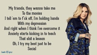 Julia Michaels - ANXIETY (Lyrics) ft. Selena Gomez