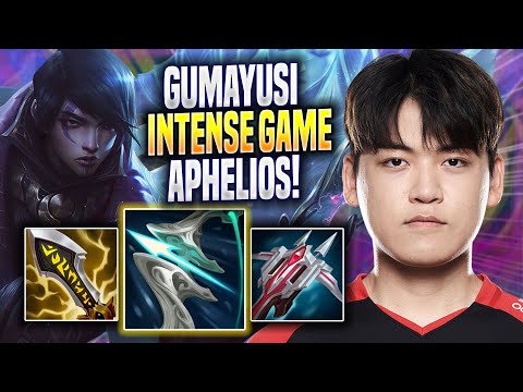 GUMAYUSI INTENSE GAME WITH APHELIOS! - T1 Gumayusi Plays Aphelios ADC vs Ashe! | Season 2022