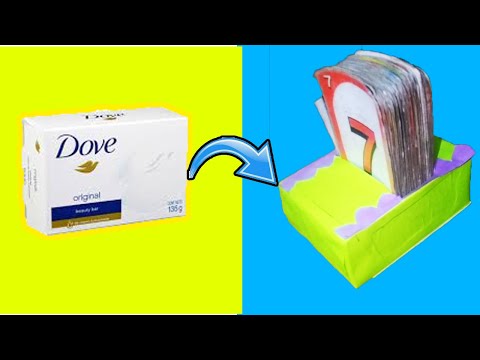Diy Easy Cards Carry Box (Ono) | Recycling Old Dove Box | My Crafties