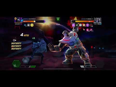 Tier 2 Alliance War Node 46 Deathless Thanos w/Shathra