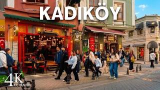 4K Kadıköy İstanbul City Travel Walking Tour | Türkiye 2026