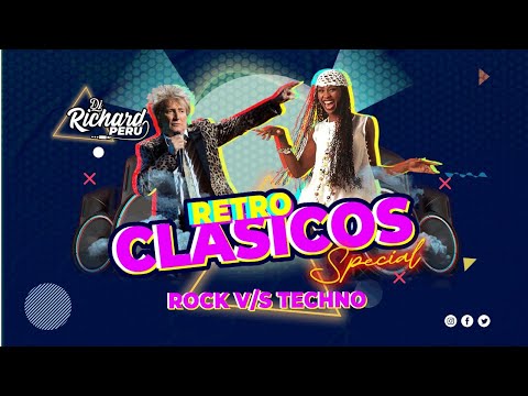 MIX ROCK 70S 80s vs TECHNO 90s - DJ RICHARD PERÚ