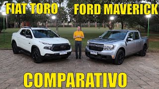 Comparativo: Ford Maverick x Fiat Toro
