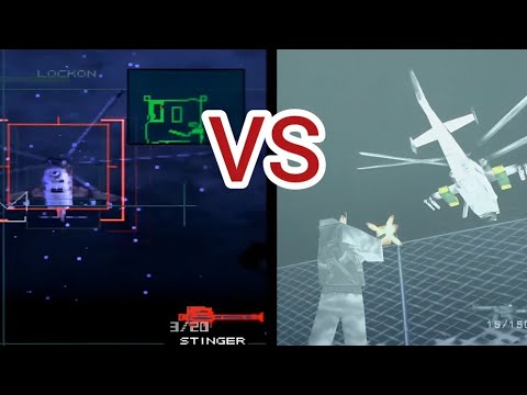 Metal Gear Solid vs Syphon Filter - Helicopter Battle