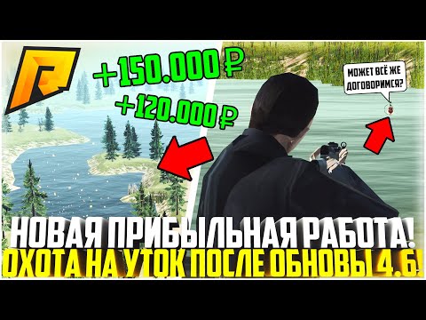ЗАРАБОТОК СТАРОЙ ОХОТЫ ВЕРНУЛСЯ! ОХОТА НА УТОК! СКОЛЬКО МОЖНО ЗАРАБОТАТЬ ПОСЛЕ ОБНОВЫ! - RADMIR CRMP