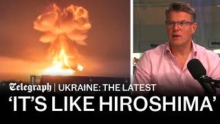 Download lagu Russian refinery inferno spews black rain | Russia-Ukraine war latest mp3