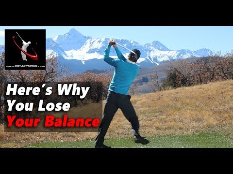Why You Lose Your Balance in the Golf Swing - How to FIX IT!