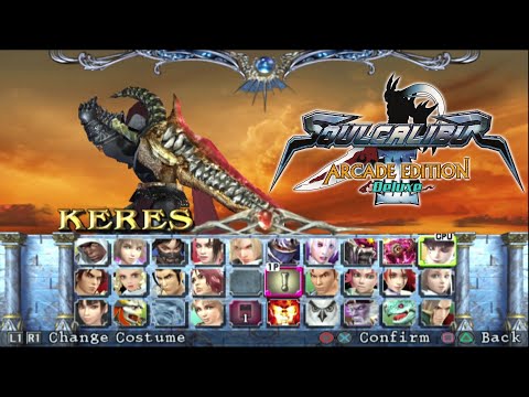 SoulCalibur III Arcade Edition Deluxe 1.21 - All Bonus Characters