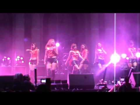[100731/FANCAM] After School - Because of You @ Sundown Festival 2010