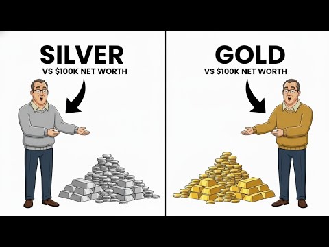 Silver vs Gold at $100,000 Net Worth: Which Makes More Sense? | #investing #financialplanning 
