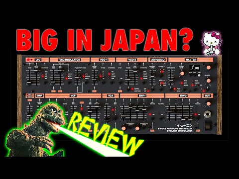 Black Corporation ISE-NIN Synthesizer Review (vs. Roland Jupiter-8) イセ- ニン