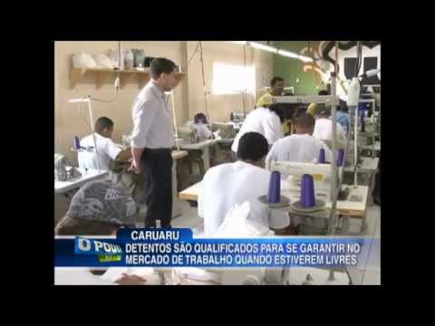 PÂNFILA CARVALHO - SBT - TV JORNAL CAUARU - CURSO DE REQUALIFICAÇÃO PARA PENITENCIÁRIOS